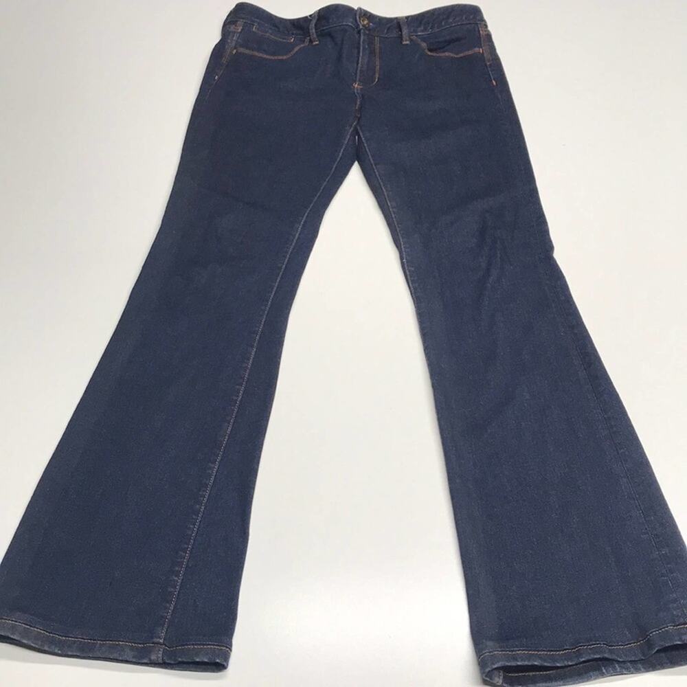 BANANA REPUBLIC Womens 28 Boot Blue Jeans